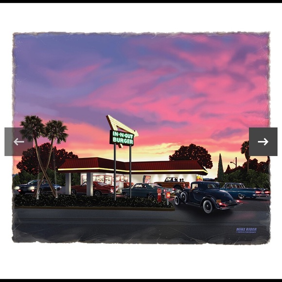 NWT In-N-Out 2020 Arizona White T-Shirt - Picture 5 of 5